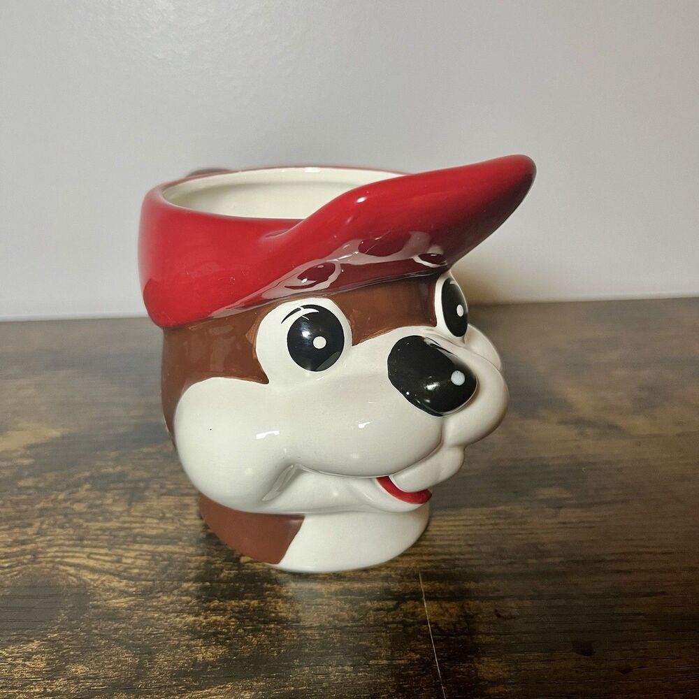 New Buc-ee’s Sculpted 3D Beaver Coffee Mug Cup Novelty Unique Bucees
